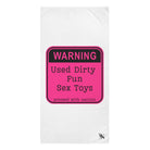 Warning: Used Dirty Sex Toys Fun XL Cum Towel | Big Bold & Sexy Stylish