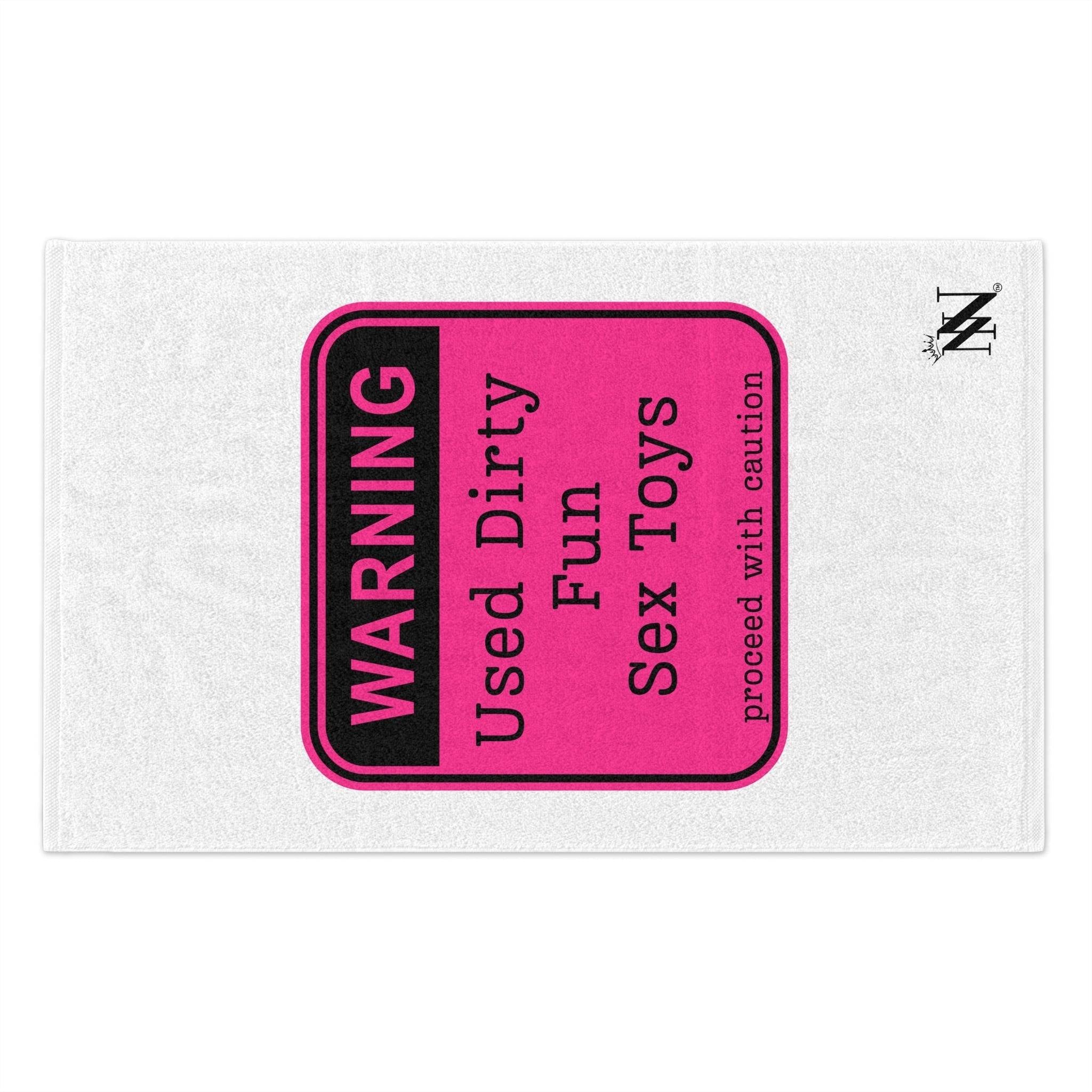 Warning: Used Dirty Sex Toys | Mix & Match Soft Fun-Flirty Lovers’ Towels