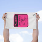 Warning: Used Dirty Sex Toys | Mix & Match Soft Fun-Flirty Lovers’ Towels
