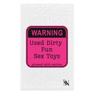 Warning: Used Dirty Sex Toys | Mix & Match Soft Fun-Flirty Lovers’ Towels