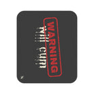 Warning: Will Cum | Mix Match Fun-Flirty Lovers’ Water-Resistant Blankets