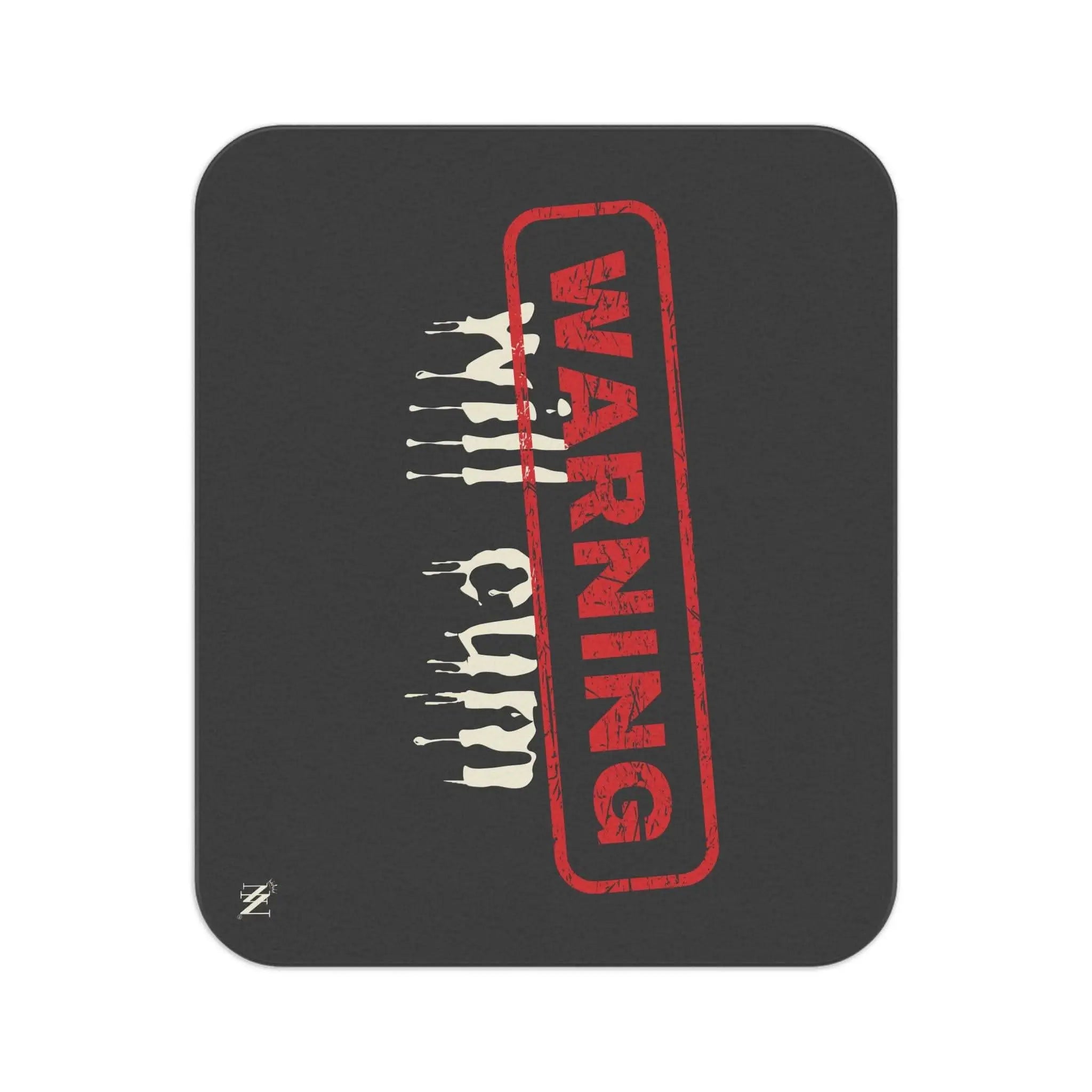 Warning: Will Cum | Mix Match Fun-Flirty Lovers’ Water-Resistant Blankets