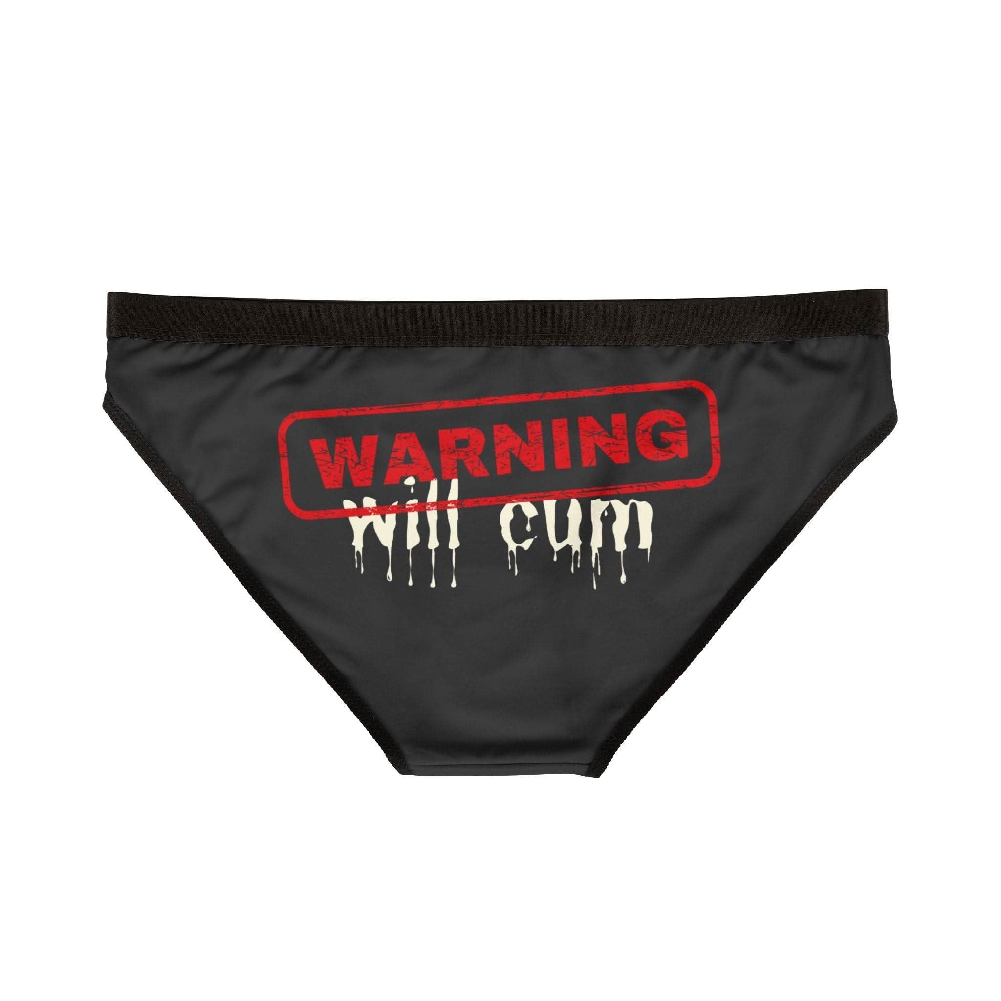 Warning: Will Cum | Mix & Match Women’s Fun-Flirty Lovers’ Panties