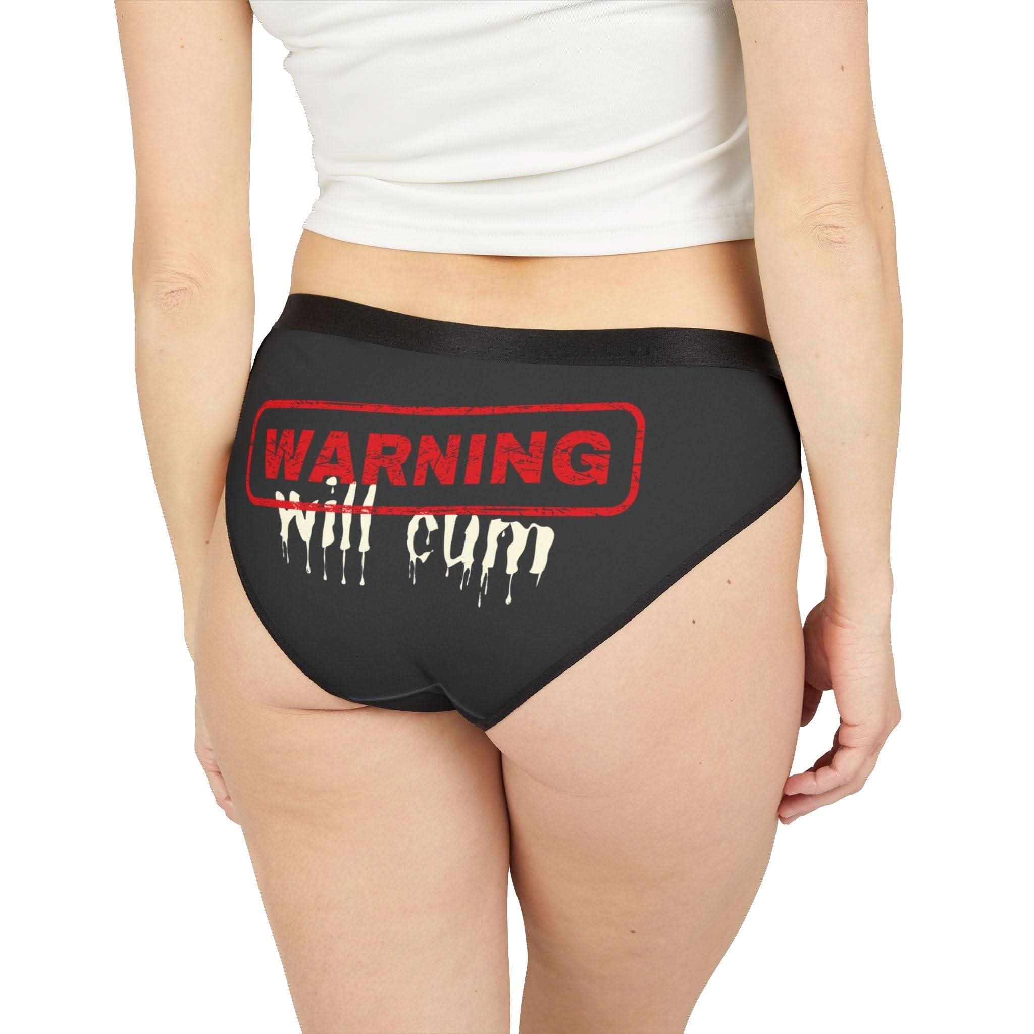 Warning: Will Cum | Mix & Match Women’s Fun-Flirty Lovers’ Panties