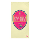 Wave Rider | Mix & Match Naughty XL Fun-Flirty Lovers’ Towels