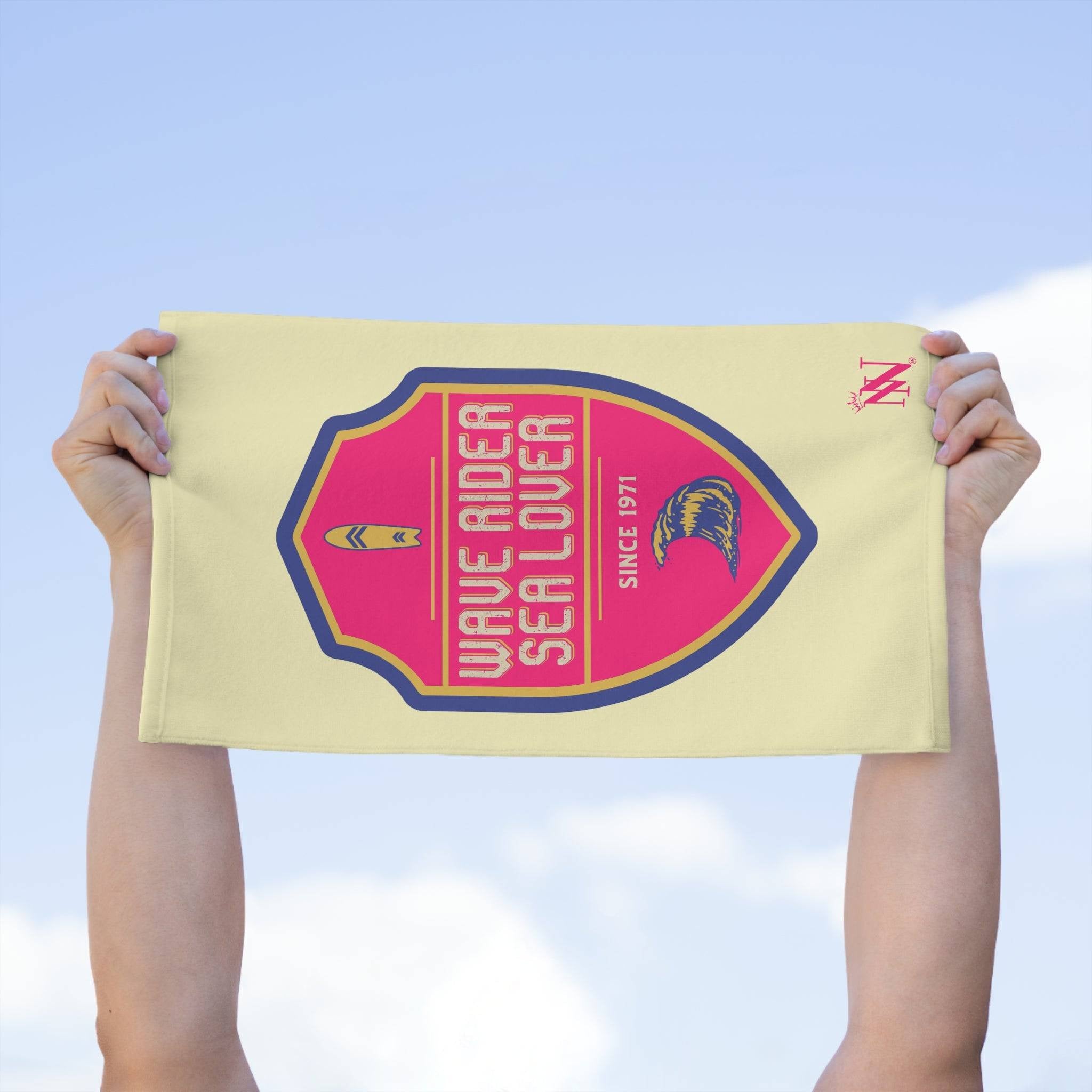 Wave Rider | Mix & Match Soft Fun-Flirty Lovers’ Towels