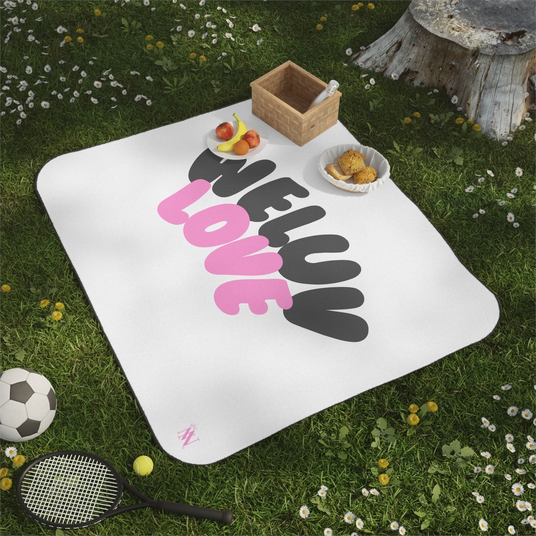We Luv Love | Mix Match Fun-Flirty Lovers’ Water-Resistant Blankets