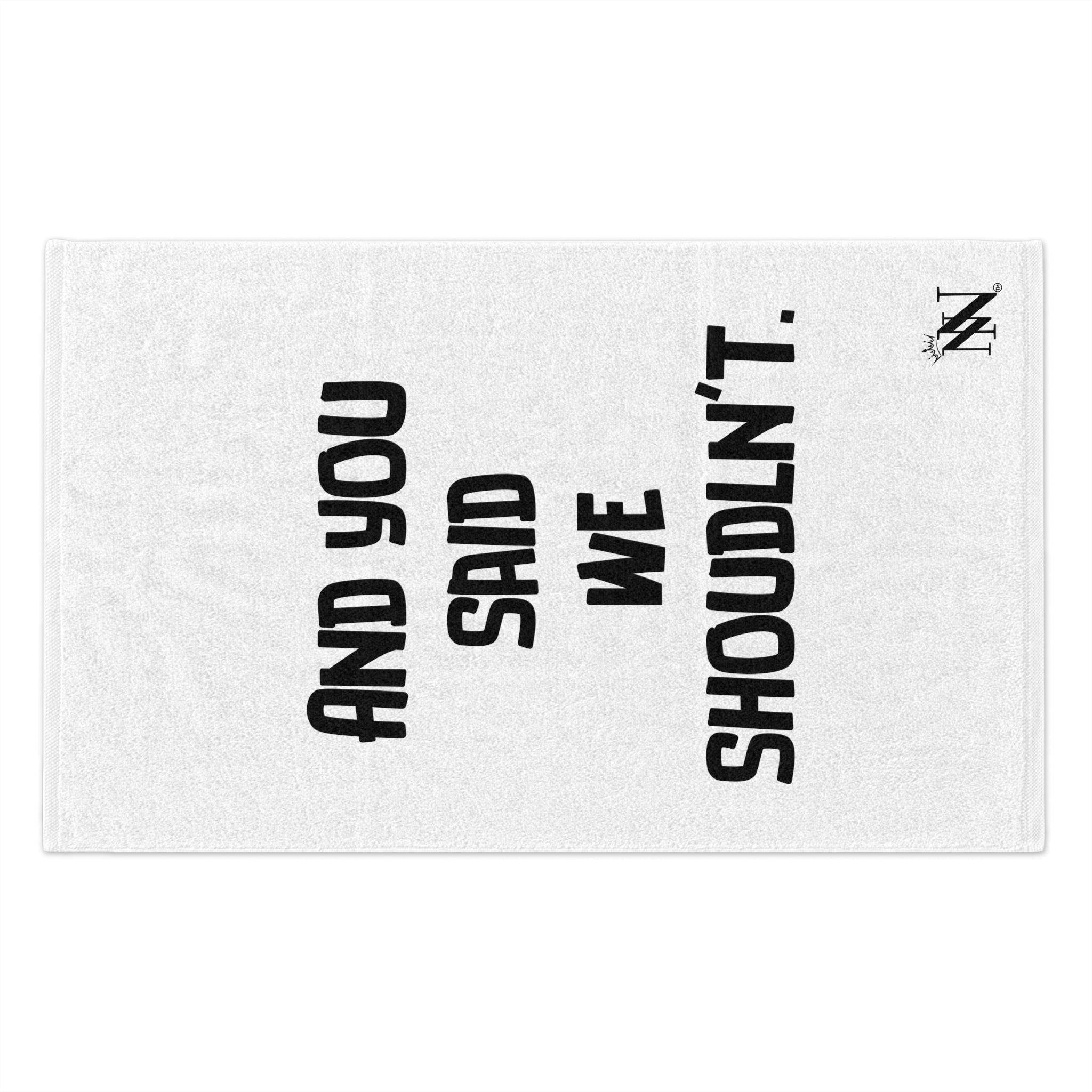 We Shouldn’t | Mix & Match Soft Fun-Flirty Lovers’ Towels