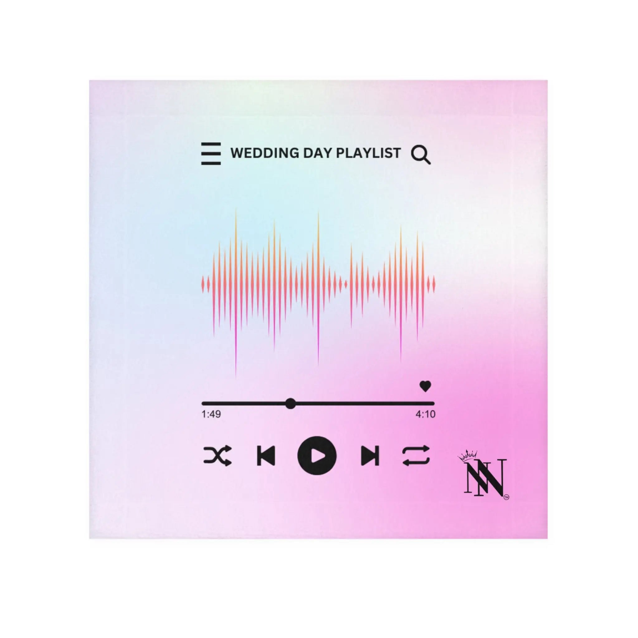 Wedding Day Playlist | Mix & Match Lils’ Fun-Flirty Lovers’ Towels