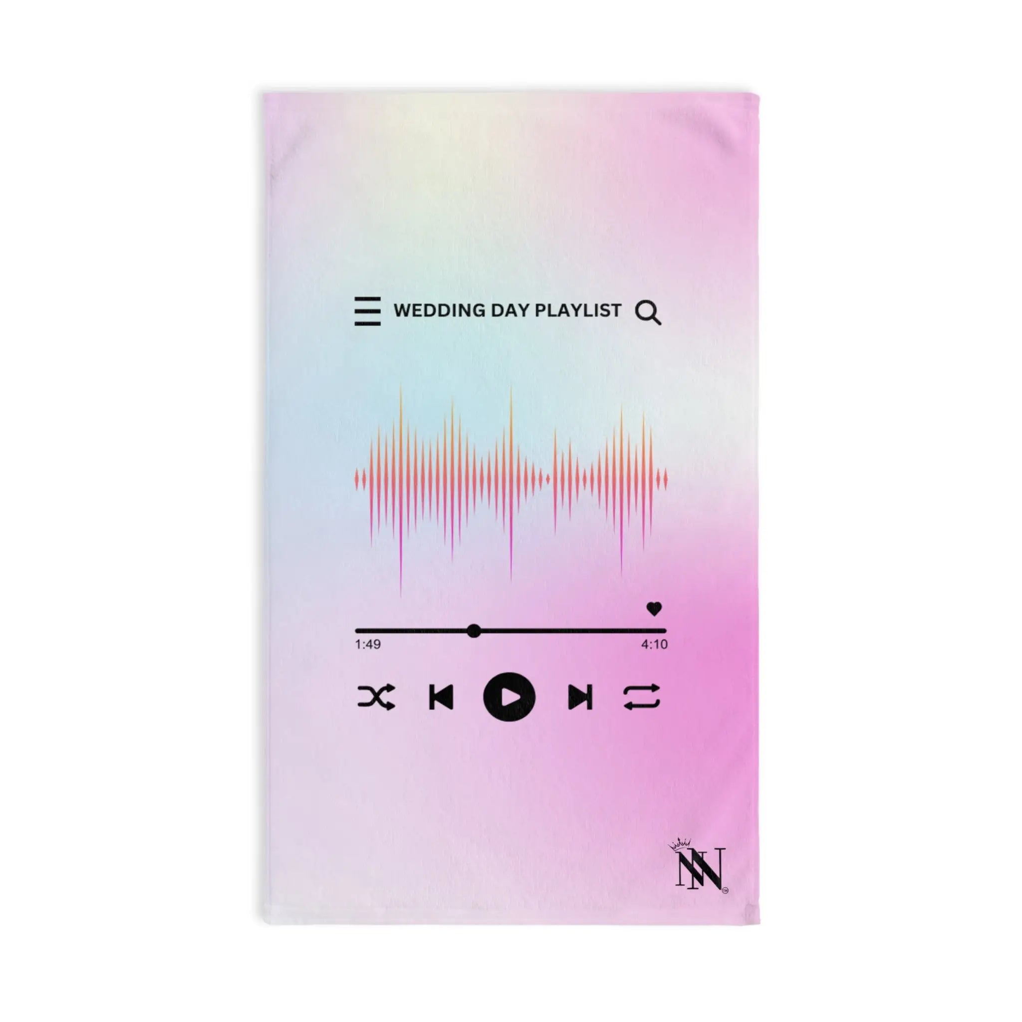 Wedding Day Playlist | Mix & Match Original Fun-Flirty Lovers’ Towels