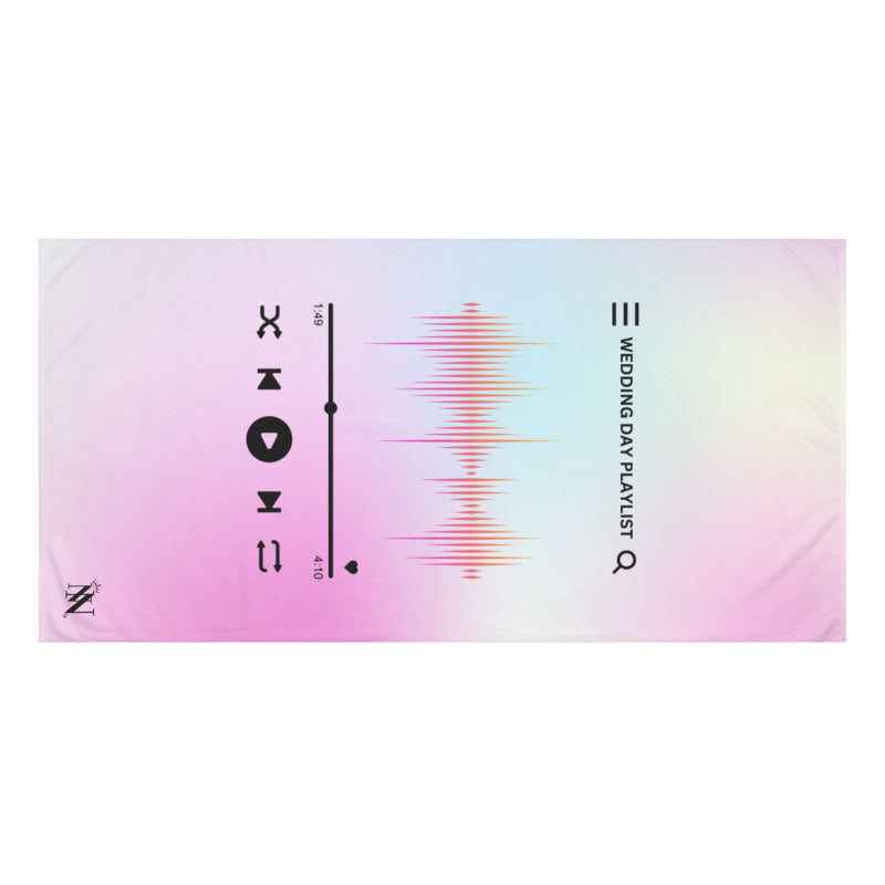 Wedding Day Playlist | Mix & Match XL Fun-Flirty Lovers’ Towels