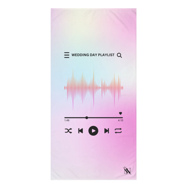 Wedding Day Playlist | Mix & Match XL Fun-Flirty Lovers’ Towels