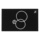 Wedding Rings | Mix & Match Soft Fun-Flirty Lovers’ Towels