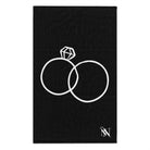 Wedding Rings | Mix & Match Soft Fun-Flirty Lovers’ Towels