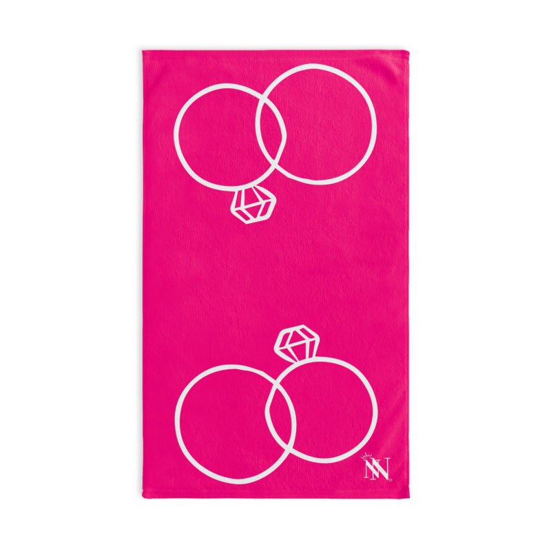 Wedding Rings Shareable Signature Pink | Mix & Match Original Fun-Flirty Lovers’ Towels