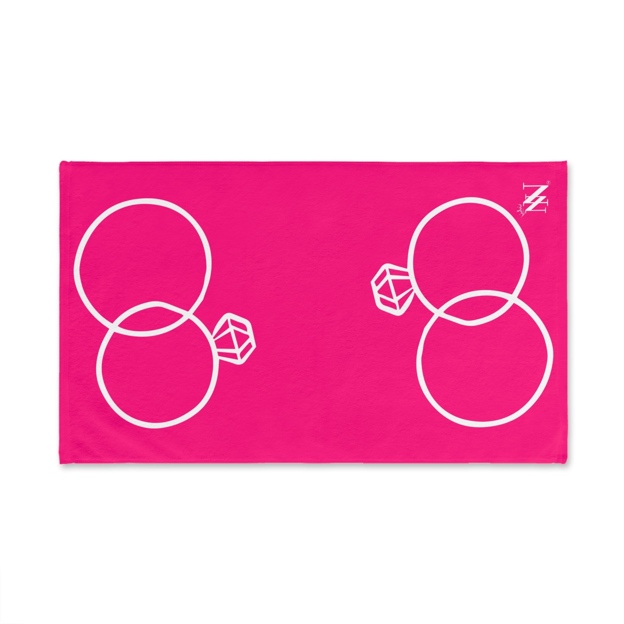 Wedding Rings Shareable Signature Pink | Mix & Match Original Fun-Flirty Lovers’ Towels