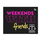 Weekends with Friends Black | Mix & Match Playful Fun-Flirty Lovers’ Toy Mats