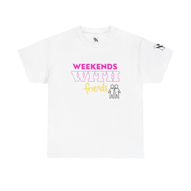 Weekends with Friends | Mix & Match 100% Cotton Unisex Fun-Flirty Lovers’ Tees