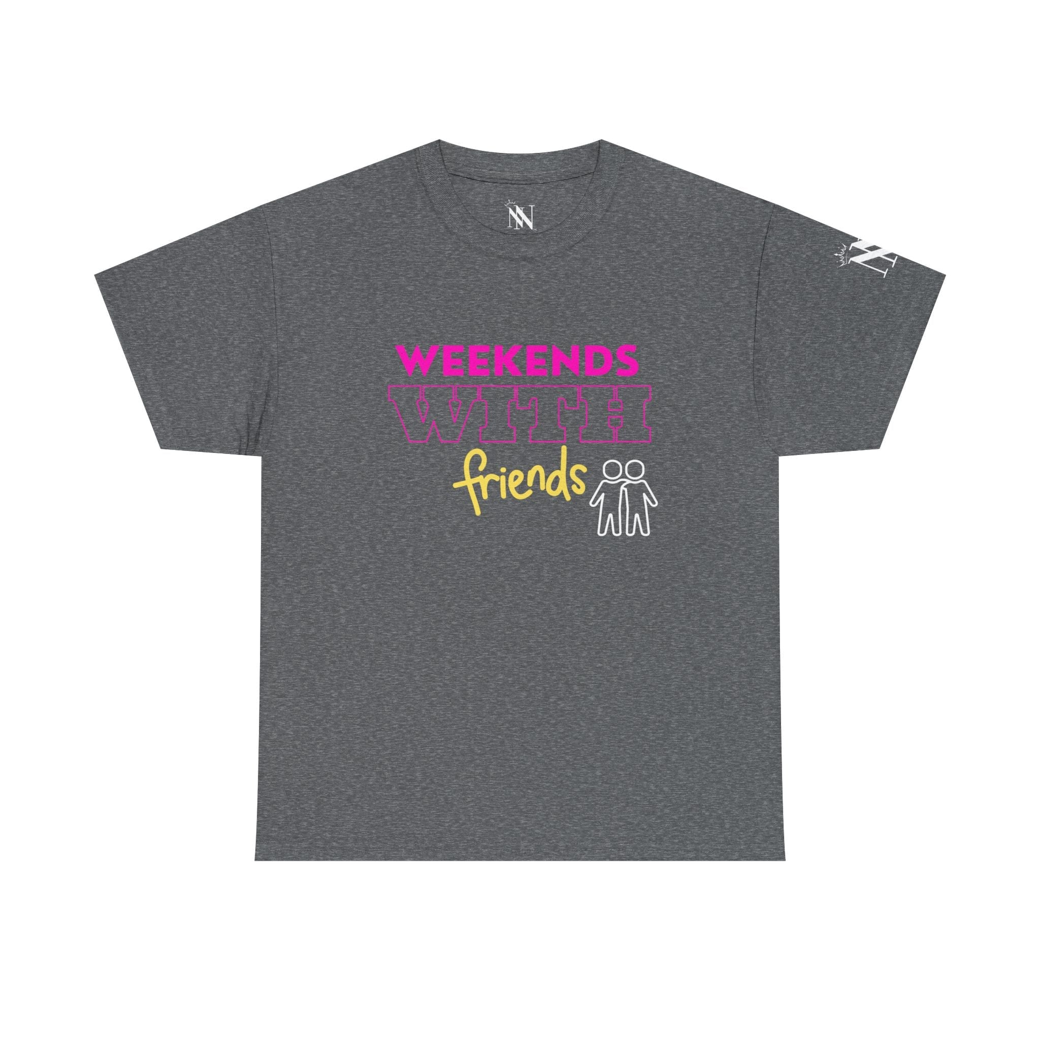 Weekends with Friends | Mix & Match 100% Cotton Unisex Fun-Flirty Lovers’ Tees