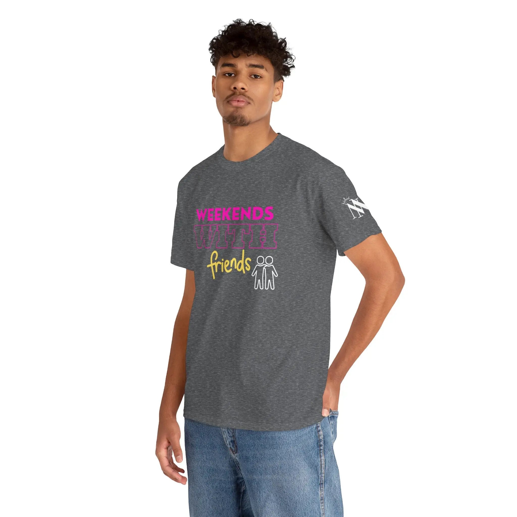 Weekends with Friends | Mix & Match 100% Cotton Unisex Fun-Flirty Lovers’ Tees