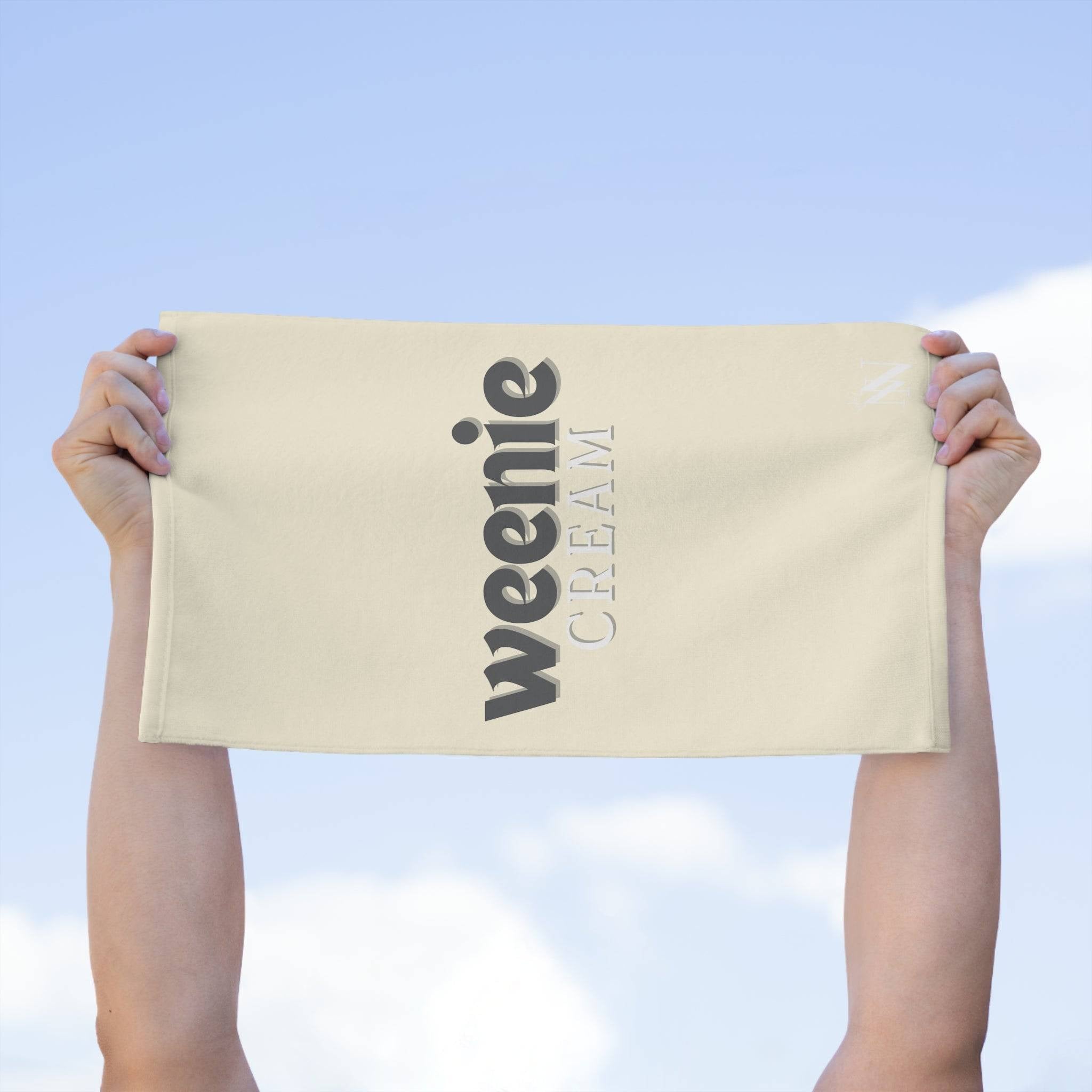 Weenie Cream | Mix & Match Soft Fun-Flirty Lovers’ Towels