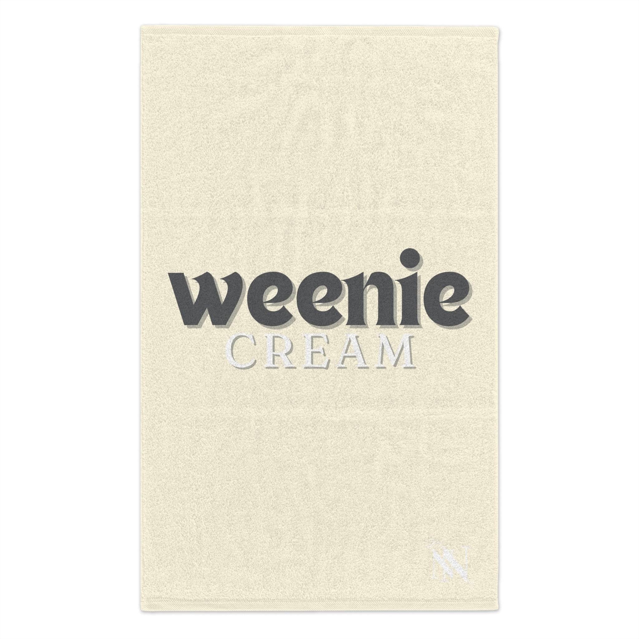 Weenie Cream | Mix & Match Soft Fun-Flirty Lovers’ Towels