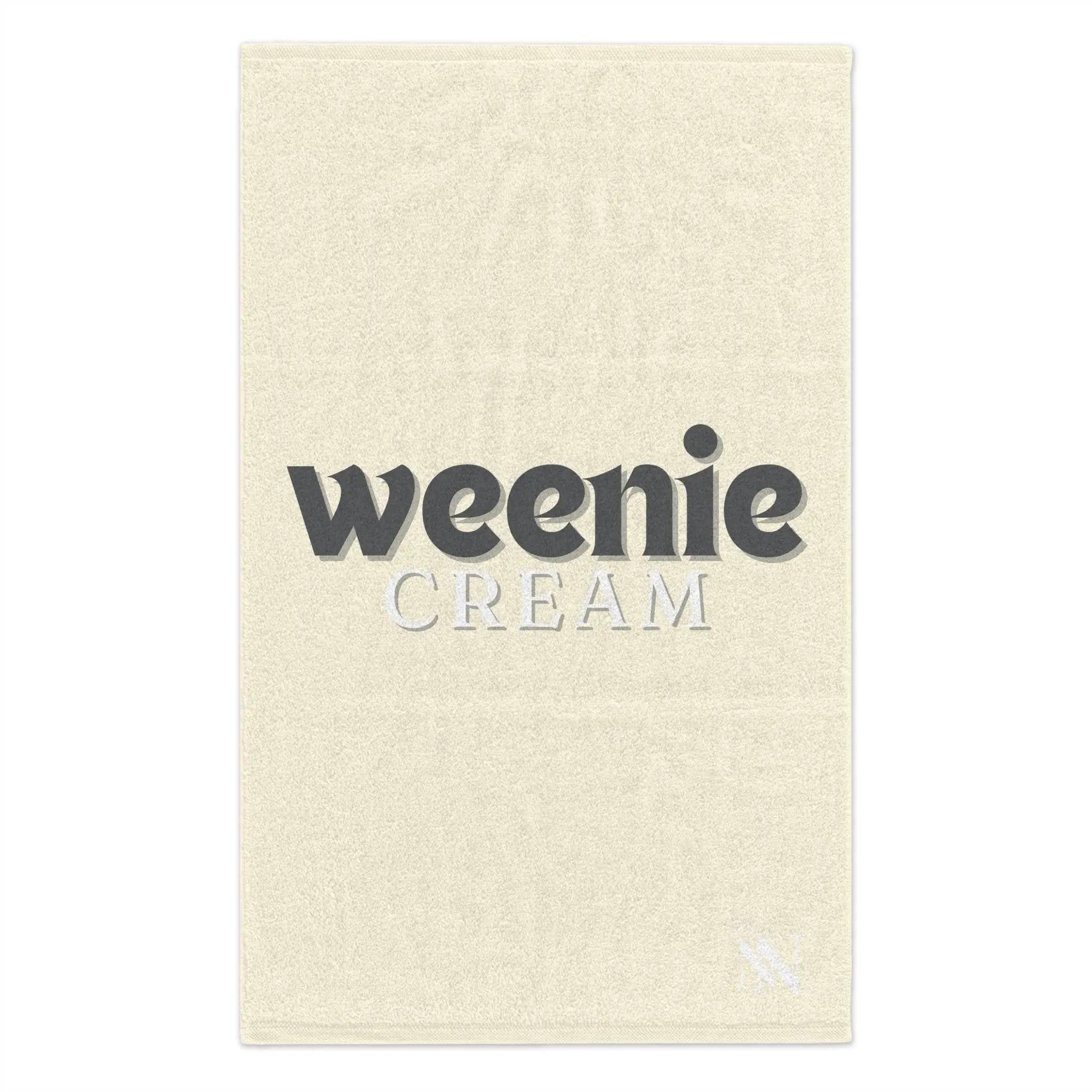 Weenie Cream | Mix & Match Soft Fun-Flirty Lovers’ Towels
