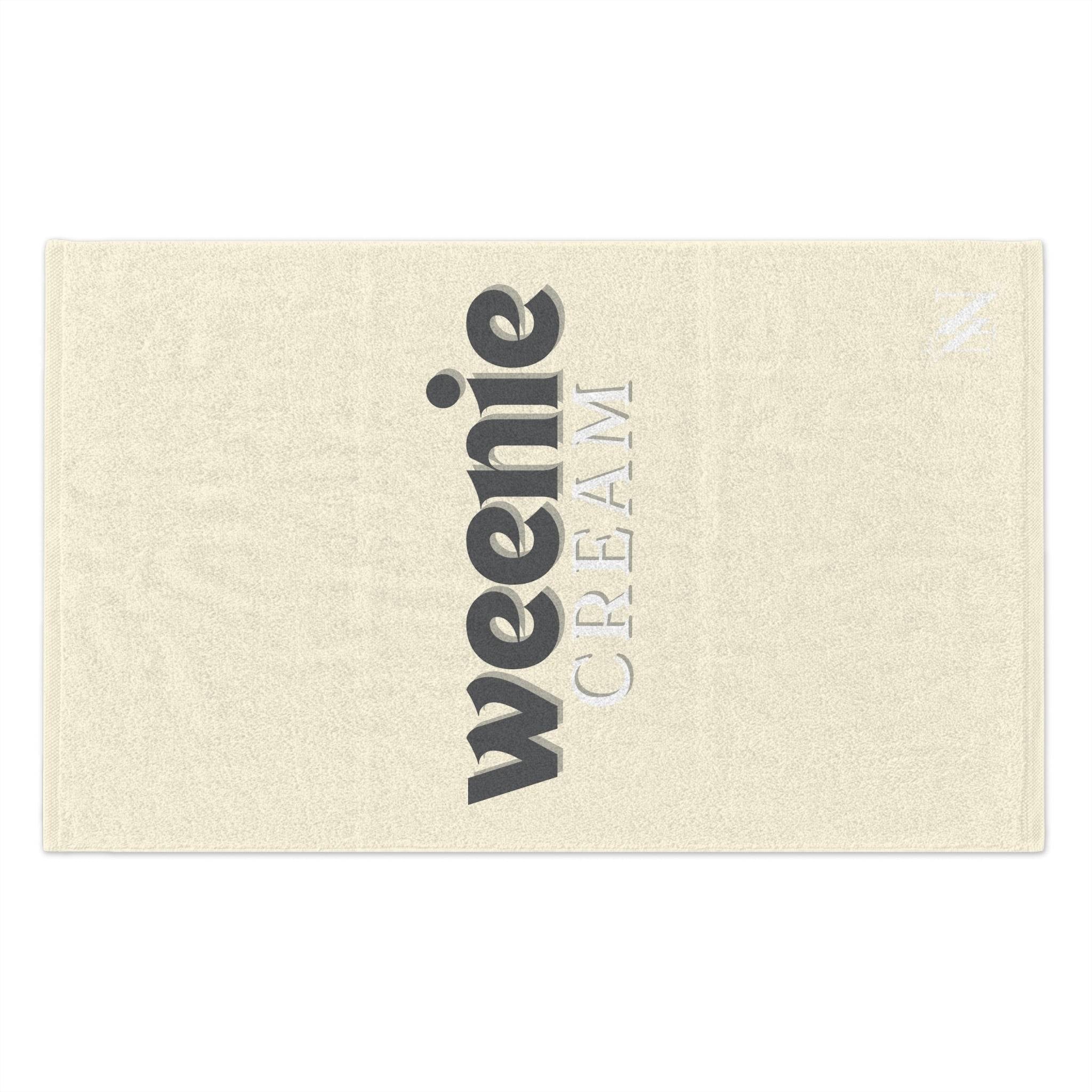 Weenie Cream | Mix & Match Soft Fun-Flirty Lovers’ Towels