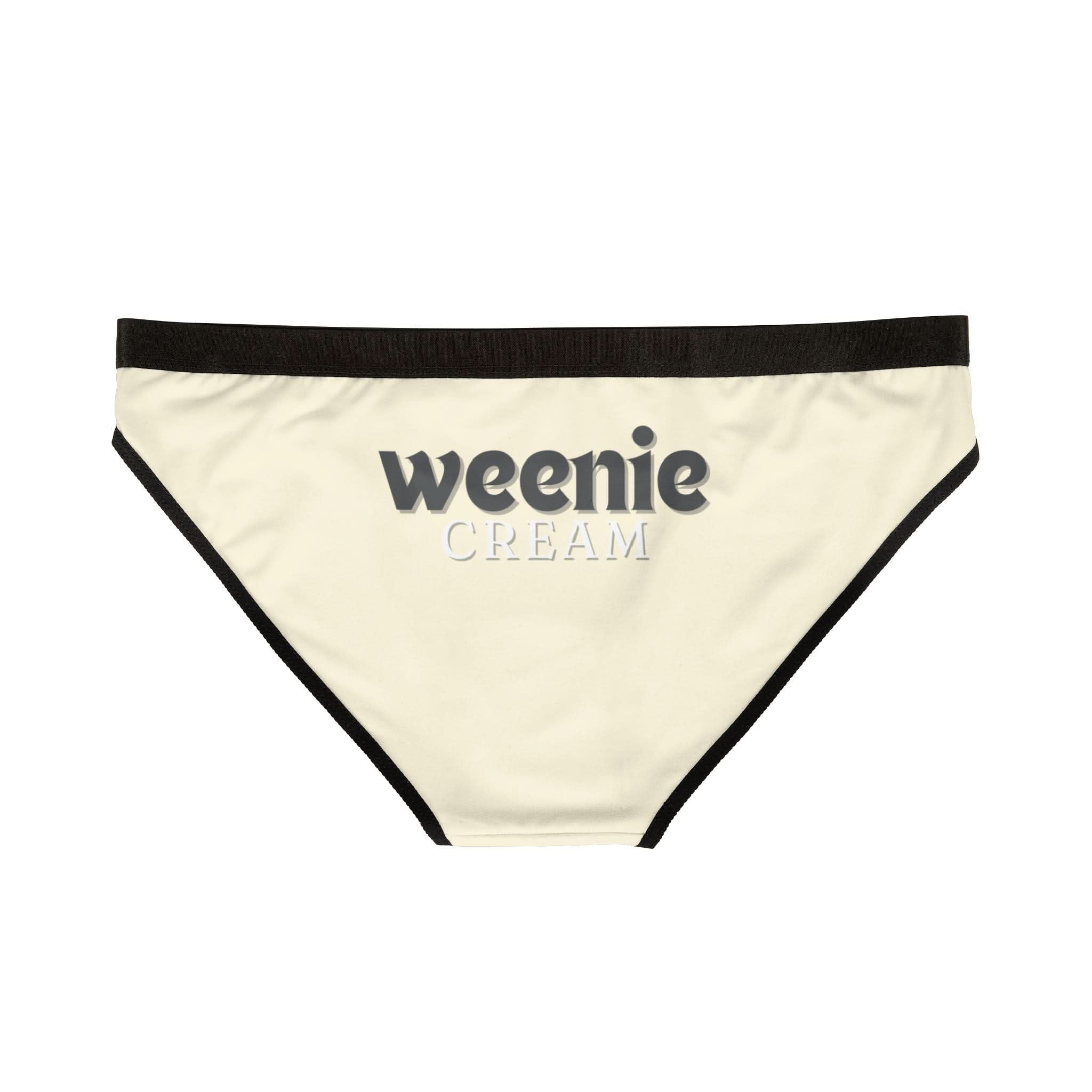 Weenie Cream | Mix & Match Women’s Fun-Flirty Lovers’ Panties