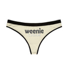 Weenie Cream | Mix & Match Women’s Fun-Flirty Lovers’ Thongs