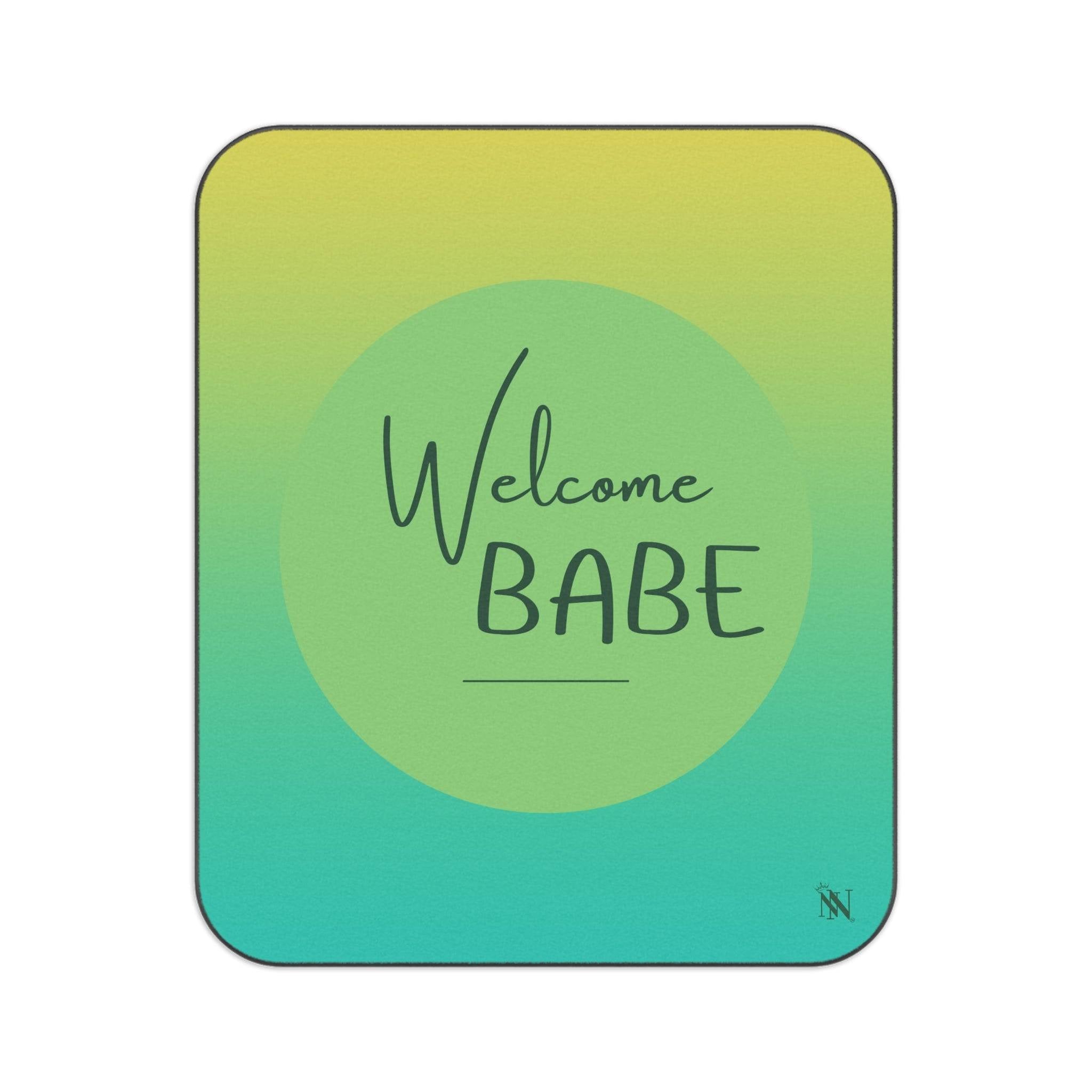 Welcome Babe | Mix Match Fun-Flirty Lovers’ Water-Resistant Blankets