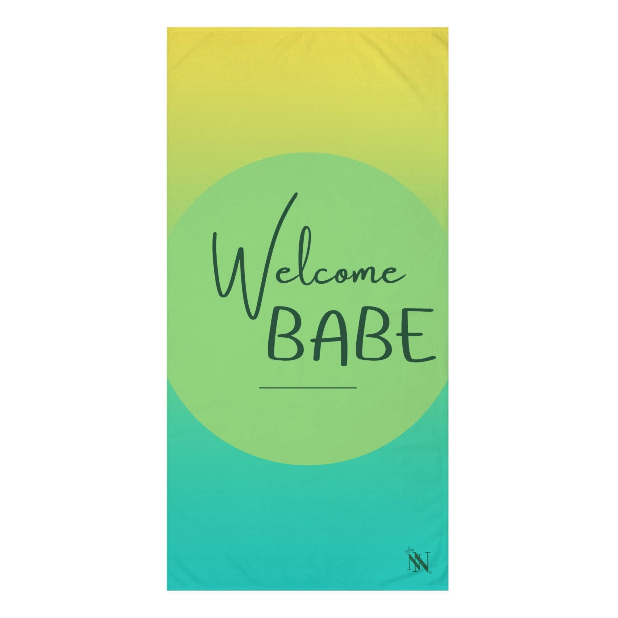 Welcome Babe | Mix & Match Naughty XL Fun-Flirty Lovers’ Towels