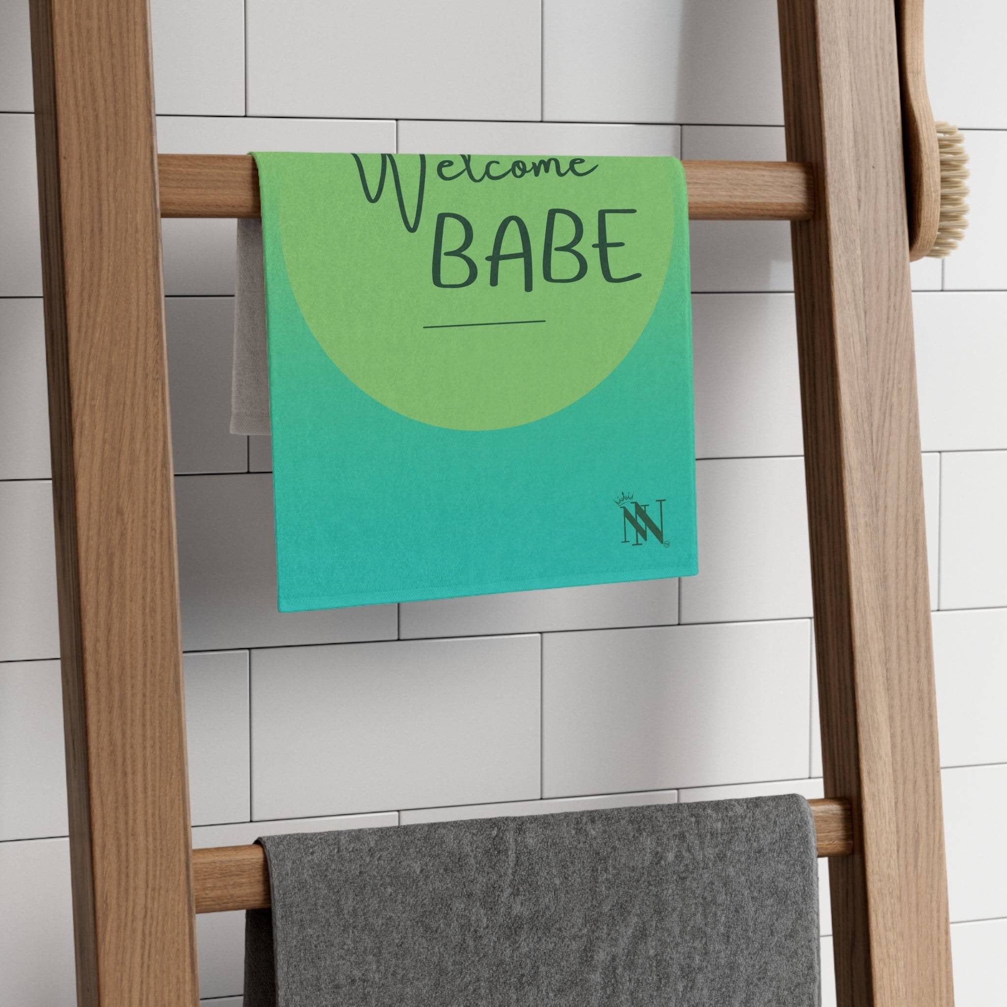 Welcome Babe | Mix & Match Soft Fun-Flirty Lovers’ Towels
