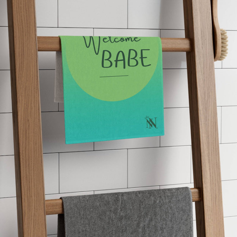 Welcome Babe | Mix & Match Soft Fun-Flirty Lovers’ Towels
