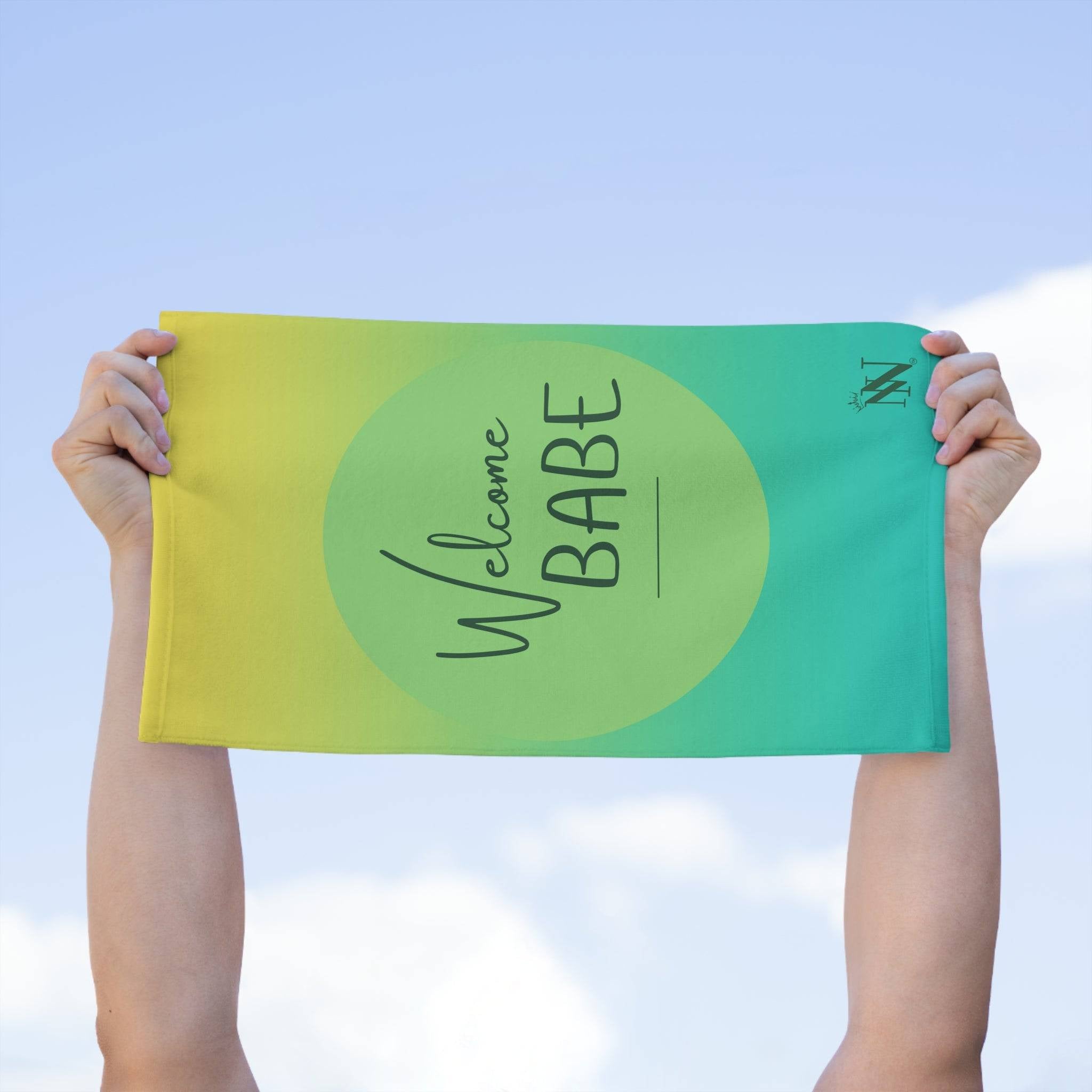 Welcome Babe | Mix & Match Soft Fun-Flirty Lovers’ Towels