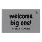 Welcome Big One! Grey | Mix & Match Soft Fun-Flirty Lovers’ Towels