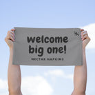 Welcome Big One! Grey | Mix & Match Soft Fun-Flirty Lovers’ Towels