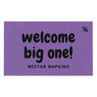Welcome Big One! Lavendar | Mix & Match Soft Fun-Flirty Lovers’ Towels