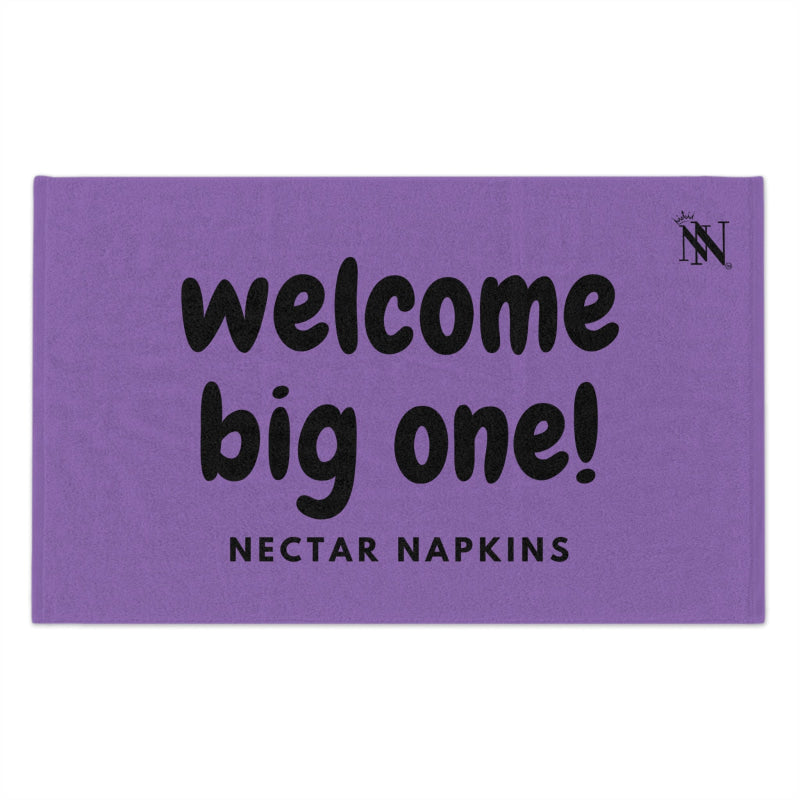 Welcome Big One! Lavendar | Mix & Match Soft Fun-Flirty Lovers’ Towels