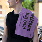 Welcome Big One! Lavendar | Mix & Match Soft Fun-Flirty Lovers’ Towels