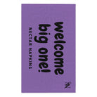 Welcome Big One! Lavendar | Mix & Match Soft Fun-Flirty Lovers’ Towels