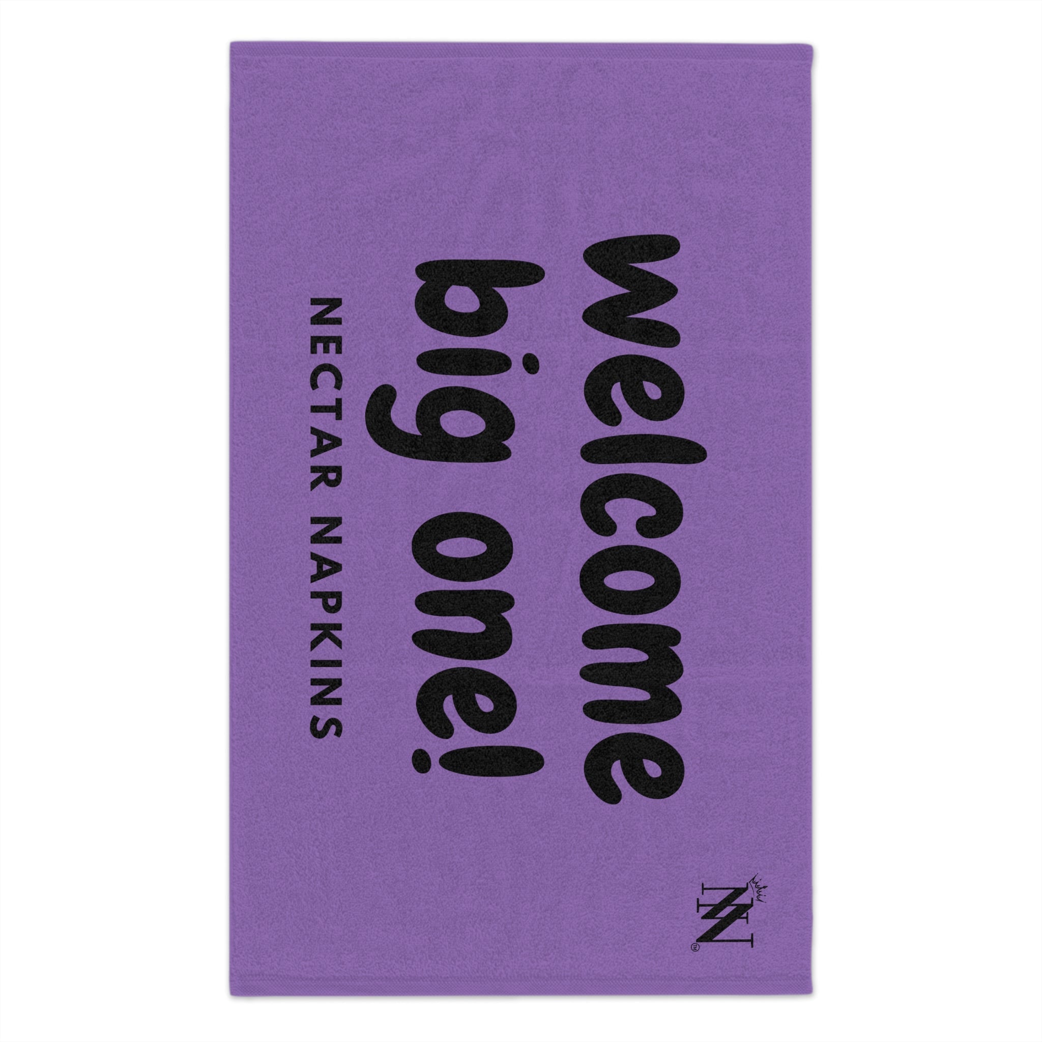 Welcome Big One! Lavendar | Mix & Match Soft Fun-Flirty Lovers’ Towels
