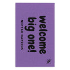 Welcome Big One! Lavendar | Mix & Match Soft Fun-Flirty Lovers’ Towels