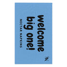 Welcome Big One! Light Blue | Mix & Match Soft Fun-Flirty Lovers’ Towels