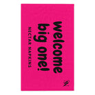 Welcome Big One! Pink | Mix & Match Soft Fun-Flirty Lovers’ Towels