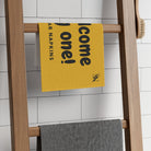 Welcome Big One! Yellow | Mix & Match Soft Fun-Flirty Lovers’ Towels