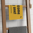 Welcome Big One! Yellow | Mix & Match Soft Fun-Flirty Lovers’ Towels