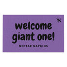 Welcome Giant One! Lavendar | Mix & Match Soft Fun-Flirty Lovers’ Towels