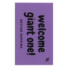 Welcome Giant One! Lavendar | Mix & Match Soft Fun-Flirty Lovers’ Towels