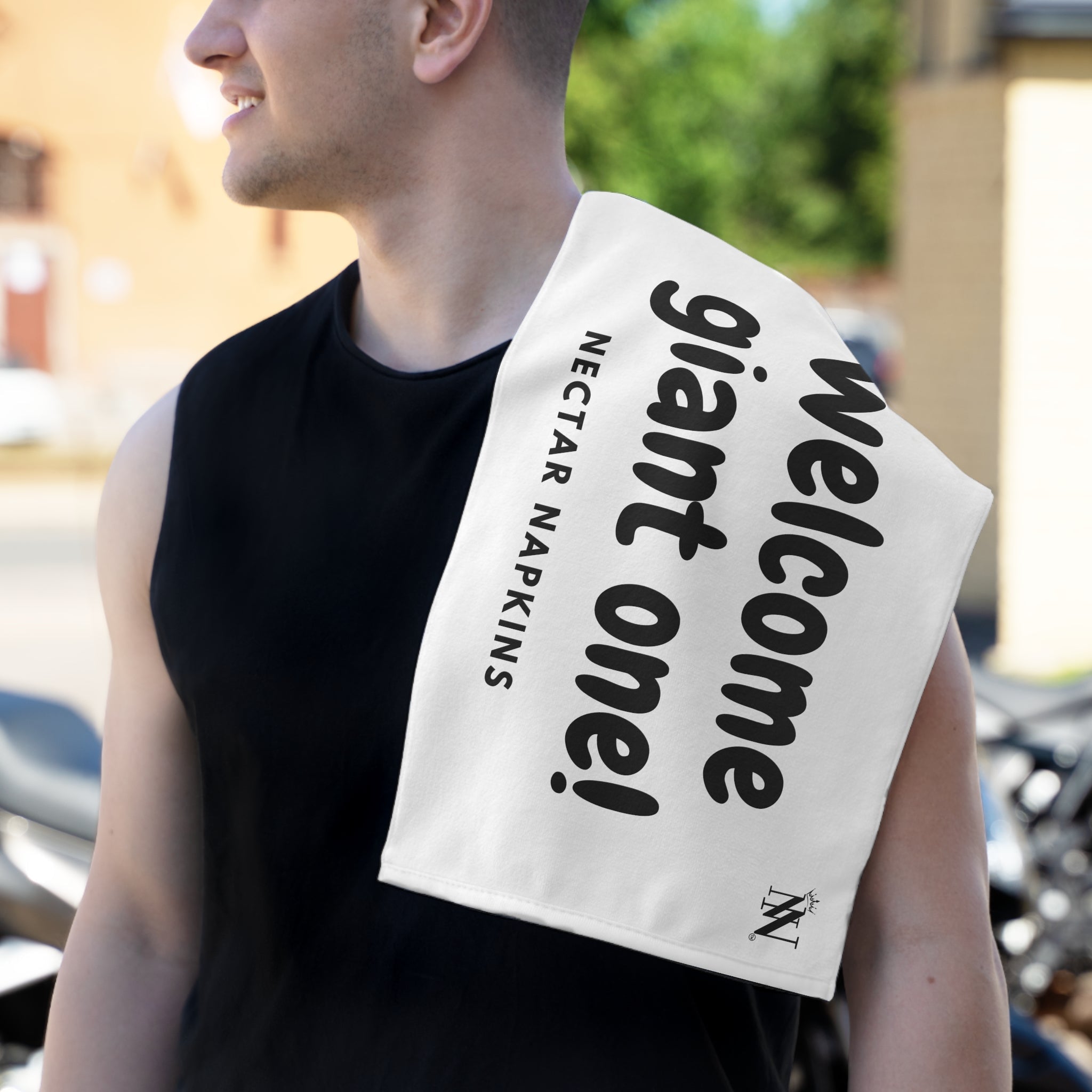 Welcome Giant One! | Mix & Match Soft Fun-Flirty Lovers’ Towels